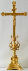 French Baroque Altar Crucifix